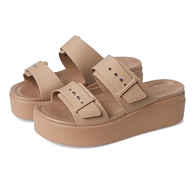 Crocs Brooklyn Buckle Low Wedge Women