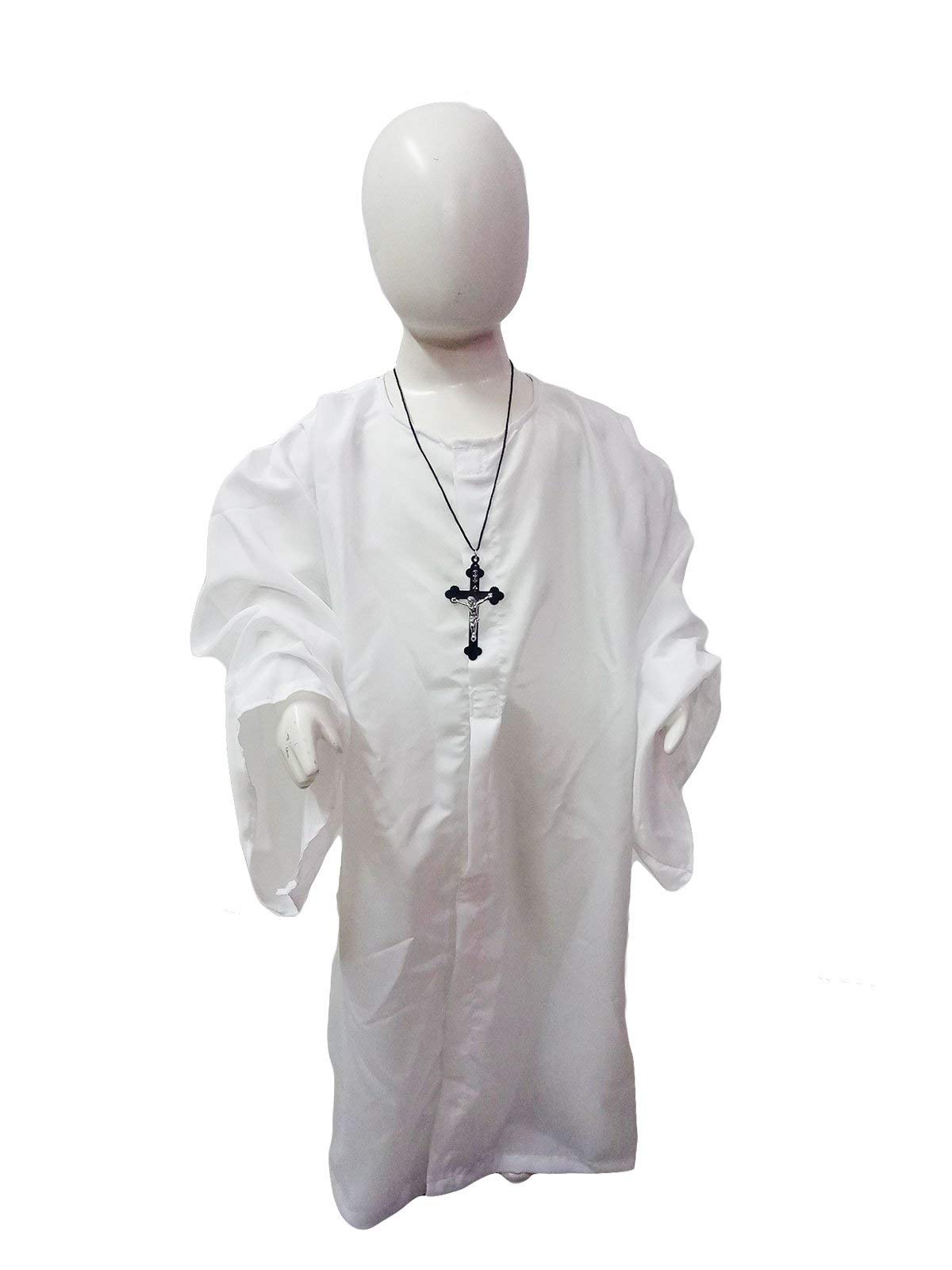 BookMyCostume Christian Church Father Priest Kids Fancy Dress Costume 6-7 Years,White (B08KT9MXN6) Amazon Price History, Amazon Price Tracker