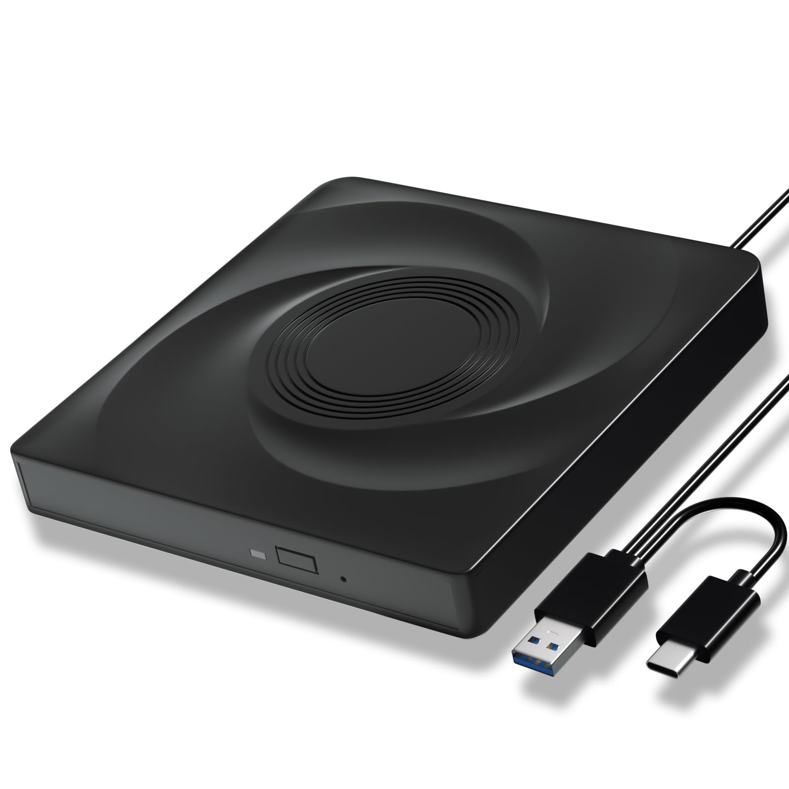 Amazon.com: Wbacon External Blu-ray Drive, USB 3.0 Type-C Optical ...