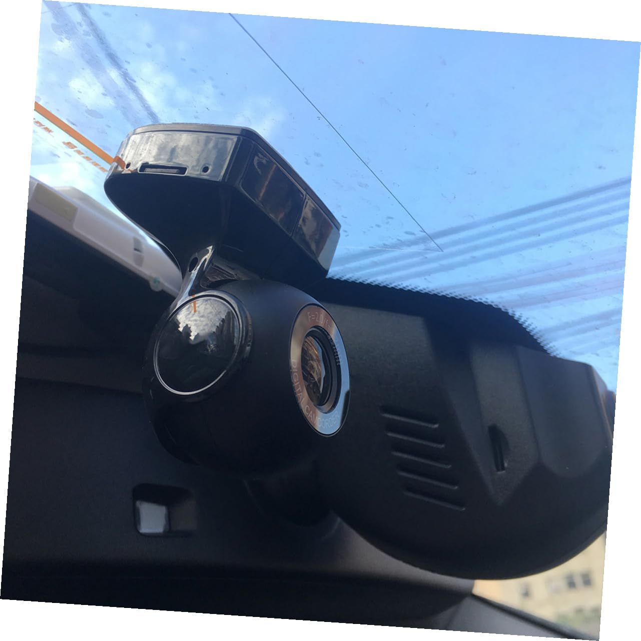 Registratore Video Auto 1080p 170° in Vetro per Cruscotto