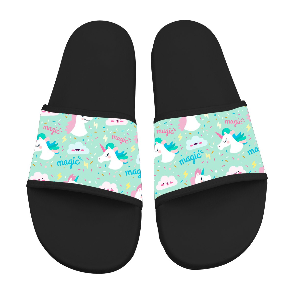 DlonggeComfortable Slipper Cute Graffiti Designs for Men & Women