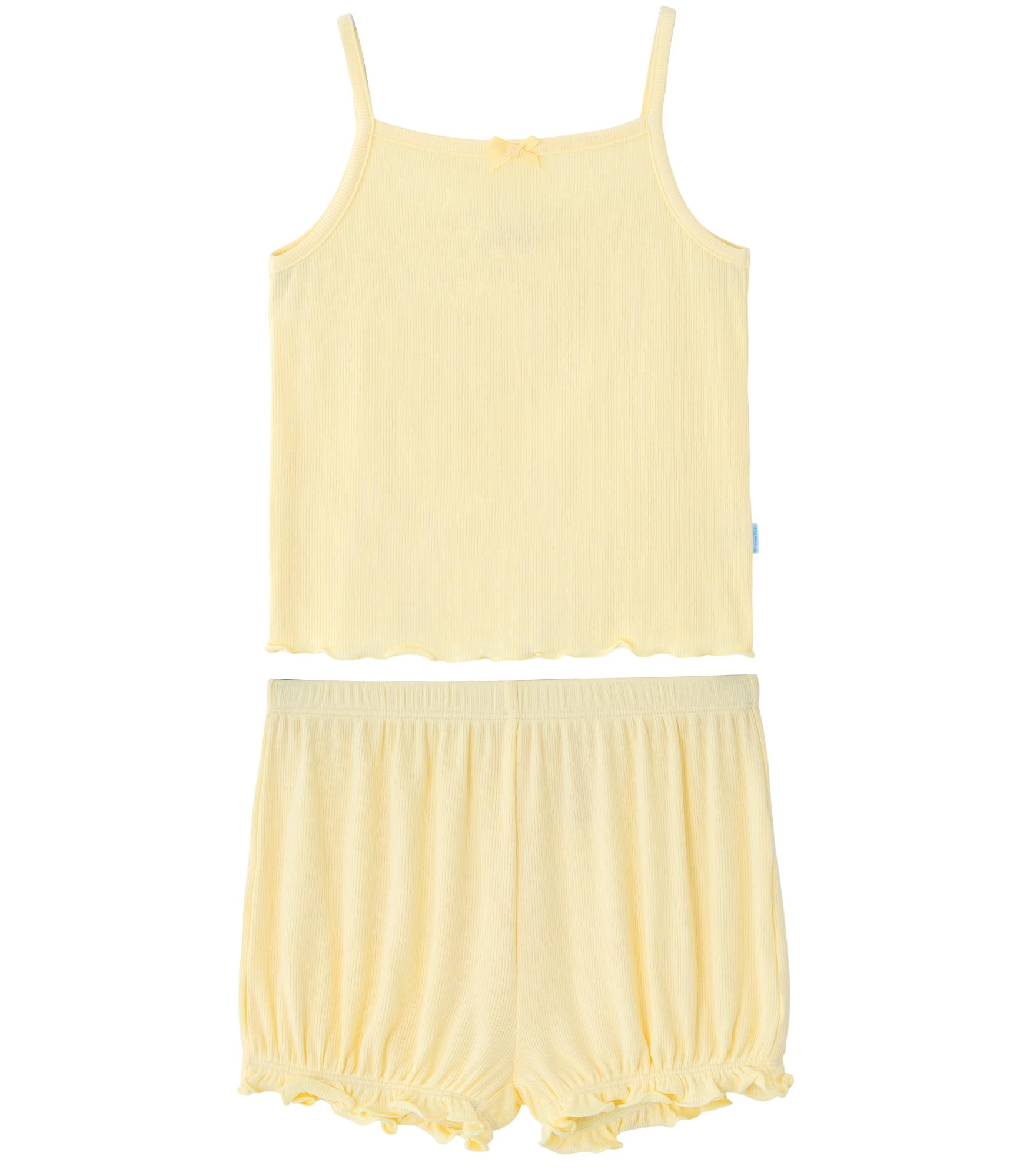 Toddler Girl Clothes Summer Outfits Sleeveless Tops &amp; Shorts 2-Piece Set Clothing Sets, Viscose Made from Bamboo