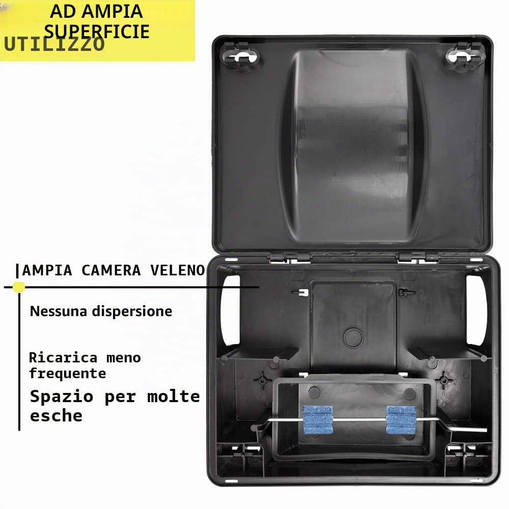 30x Scatola per esche Topo Regalo Multi Ratto Controllo Petigi