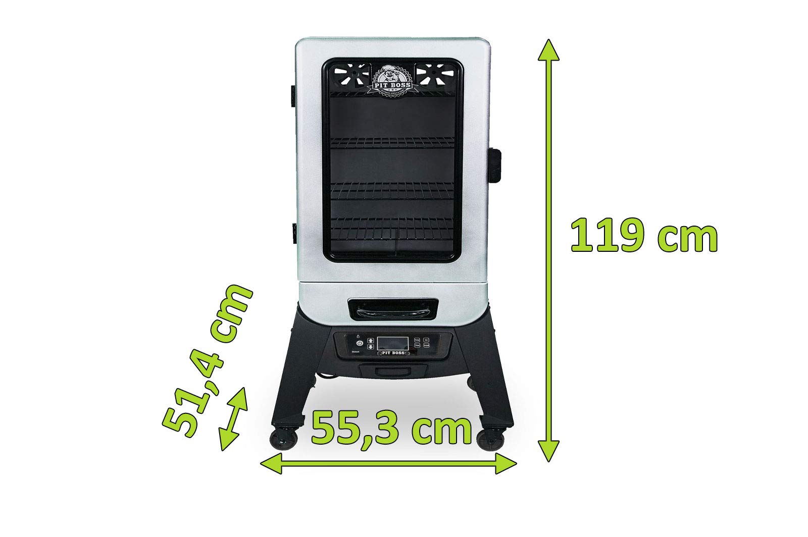 Pitboss PBV3D - Barbecue elettrico per affumicatore verticale