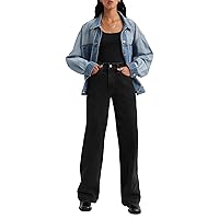 Levi's Ribcage Wide Leg H223 Jeans, Rosie Posie