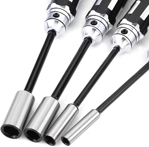 Miniatura 5 de Kit de herramientas de destornillador de tuercas hexagonales con 40 55 70 0315in para coches de control remoto