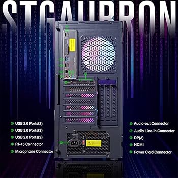 Amazon.com: STGAubron Gaming PC Desktop Computer, Intel Core