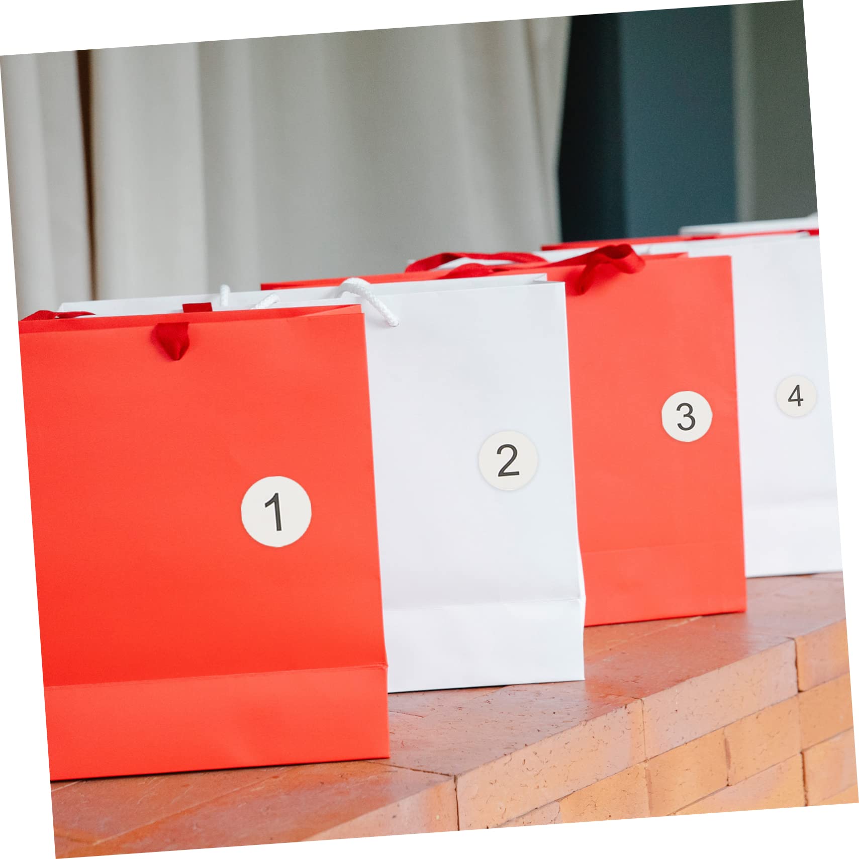 Artibetter 100pezzi Adesivi Numerati Per Classificare Contenitori e Barattoli Etichette Autoadesive Per Identificare Oggetti e Perline Di Numeri Inclusi
