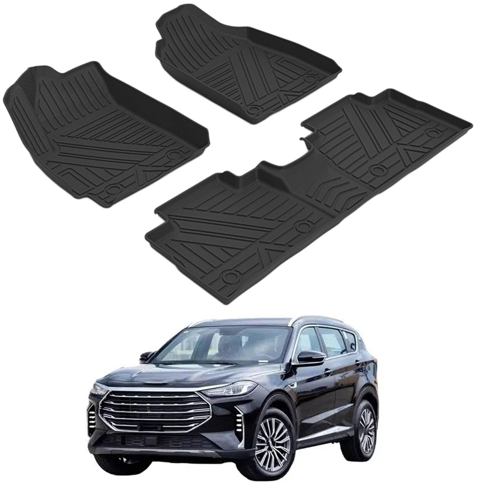 PAPEP Floor Mats for Jetour X70 Plus 5-seater 2021-2025 RHD