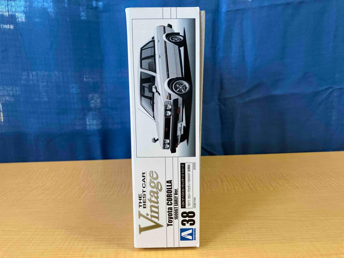 (未使用･未開封品)　青島文化教材社 1/24 ザ・ベストカーヴィンテージシリーズ No.38 トヨタ TE71 カローラセダン1600GT 前期型 プラモデル vf3p617 Amazon | 青島文化教材社 1/24 ザ・ベストカーヴィンテージ