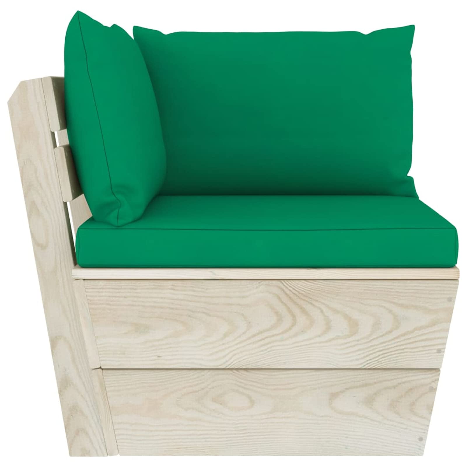 Sofá de palets de jardín 2 plazas con Cojines, Sofas Exteriores De Jardin, Muebles Terraza Exterior, Sofas De Terraza, Sofa Exterior, Madera de Abeto