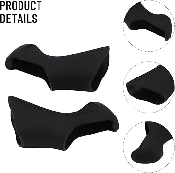 Brake Gear Shift Covers For Shimano-compatible For Ultegra For Di2 ST-6870, Road Bike Rubber Replacement Handlebar Hoods Black Y00S98060
