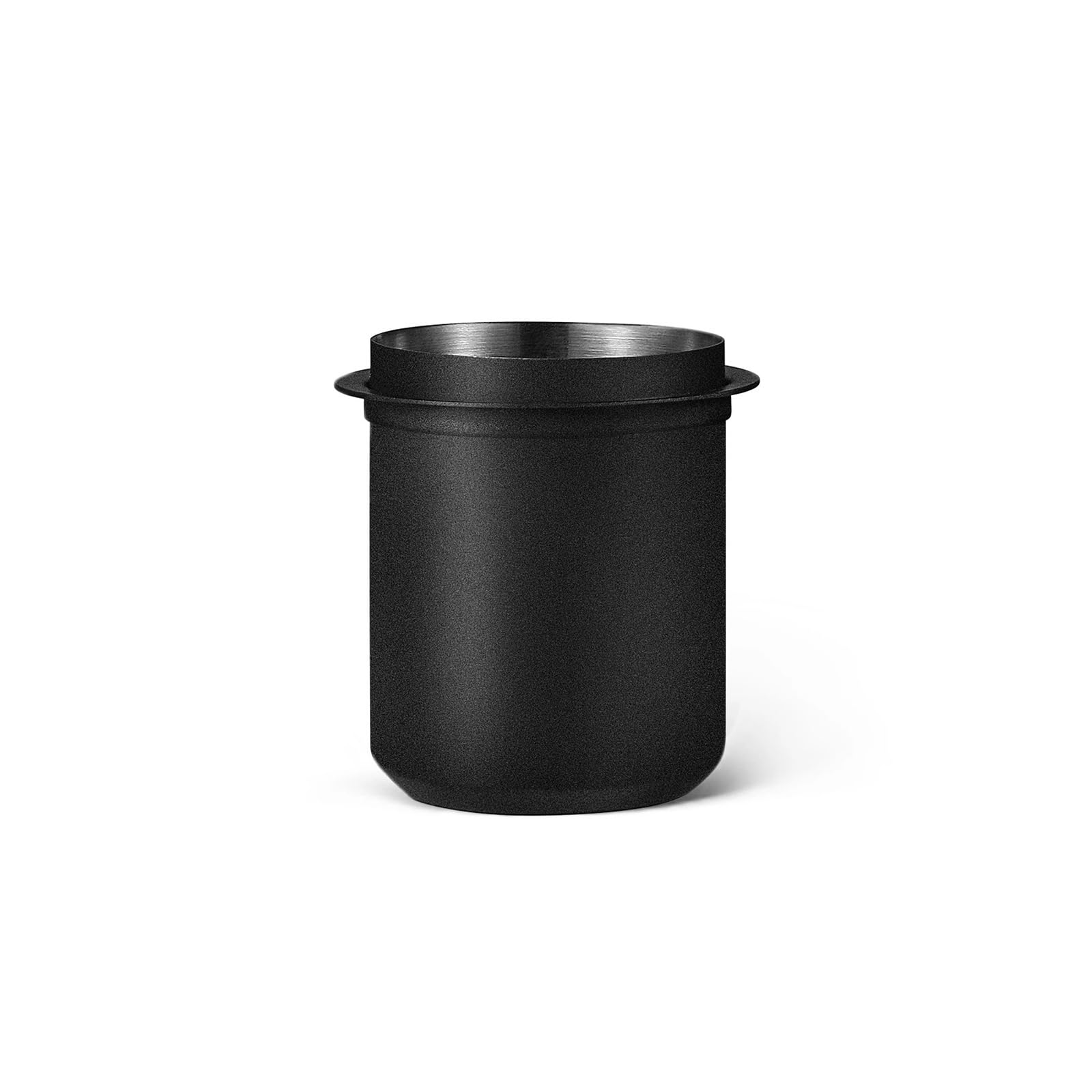Taza dosificadora de 8mm, tazas dosificadoras de café molido de acero inoxidable, accesorios profesionales for Barista(58mm black)
