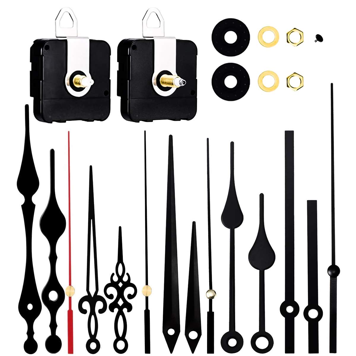 Buy Homkeen Quartz Clock Movement Clock Mechanisms Battery Powered Wall buy-homkeen-quartz-clock-movement-clock-mechanisms-battery-powered-wall