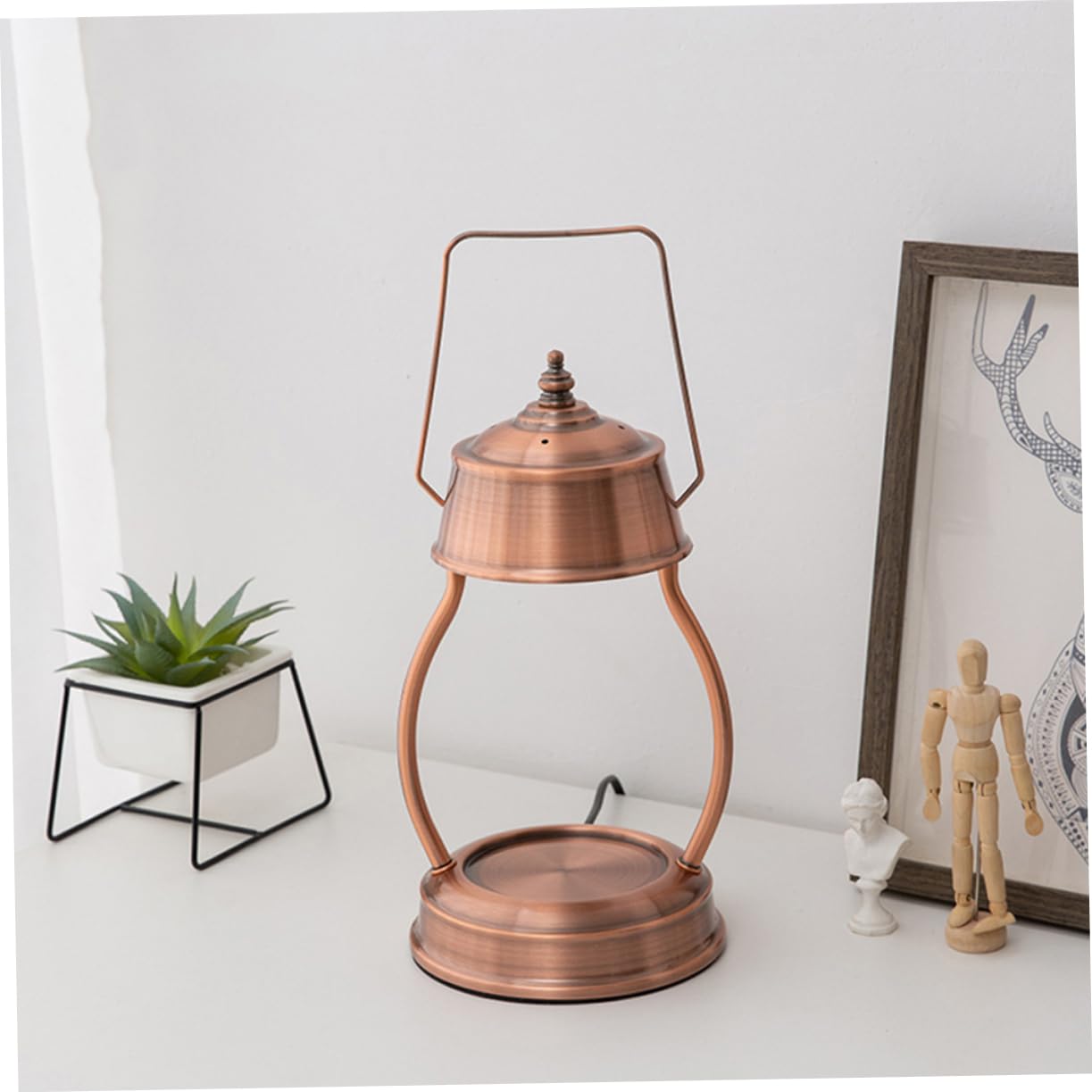 Zerodeko Kerosinlampe Tischlampe - Elegante Glaslampe Für Wohnzimmer & Schlafzimmer Deko