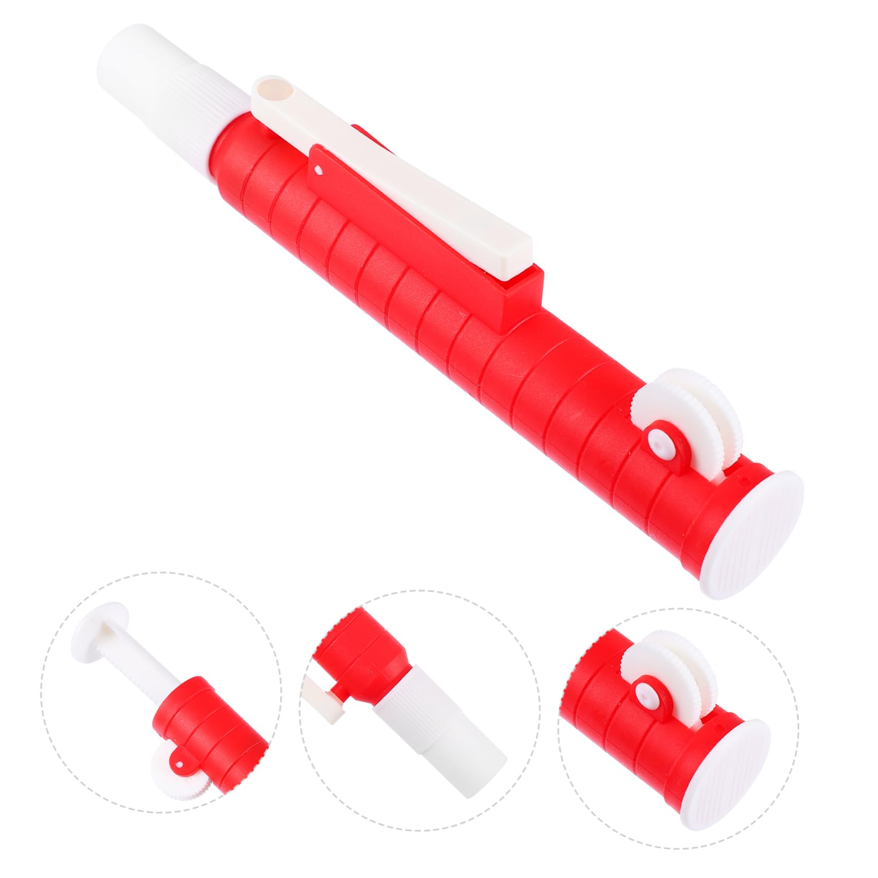 ULTECHNOVO Laboratory Pipette Pump Easy One-Hand Operation for Rapid Liquid Dispensing