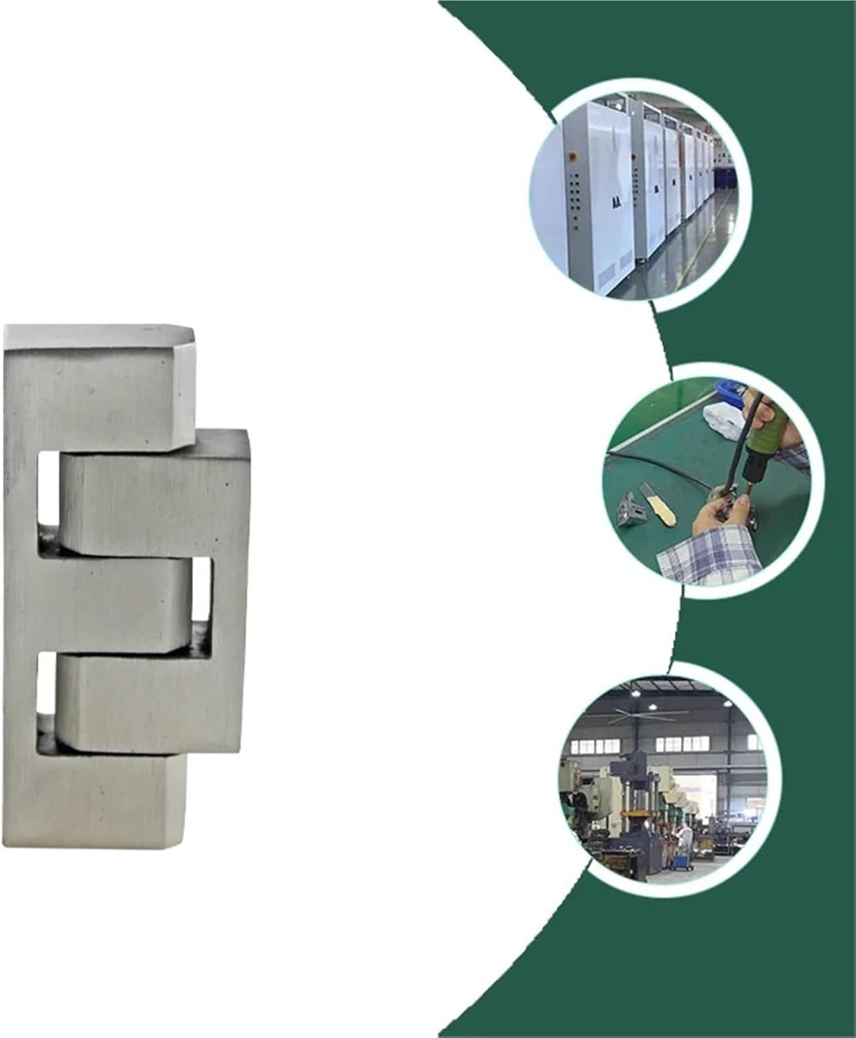 シートメタルボックス電気キャビネットドア304ステンレス鋼回転折りたたみヒンジ1個