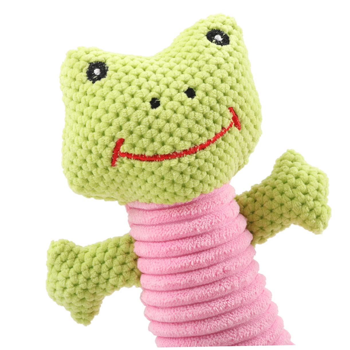 INOOMP 9piezas Juguetes De Peluche Chirriantes para Perros Pequeños Pack De Adorables Figuras Perro Ternero y Rana Material y Seguro para Masticar para Cachorros