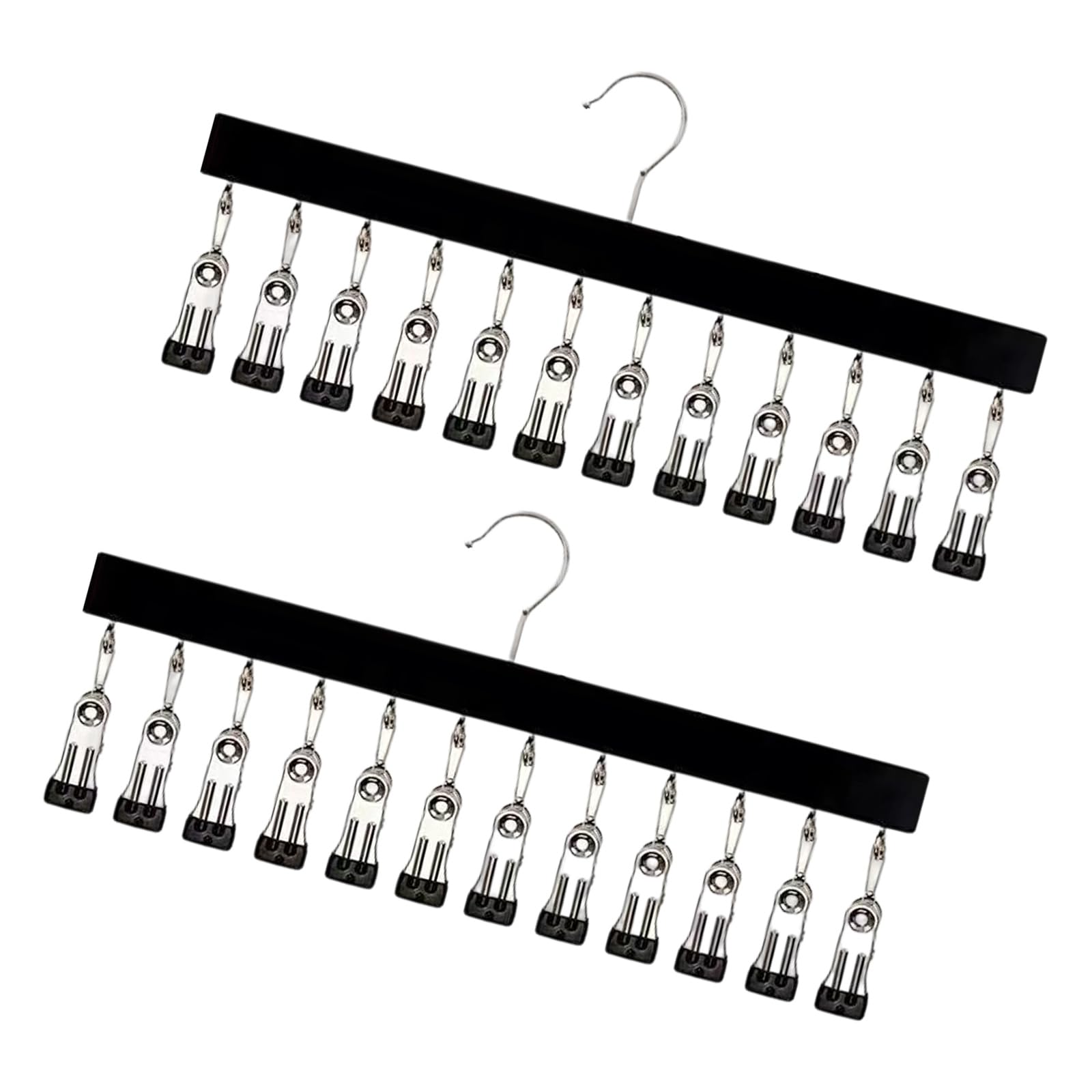 Linvimia Space Efficient Wood Wall Hook Organizers Perfect for Storing Sock Underwear and Hats Home Organization