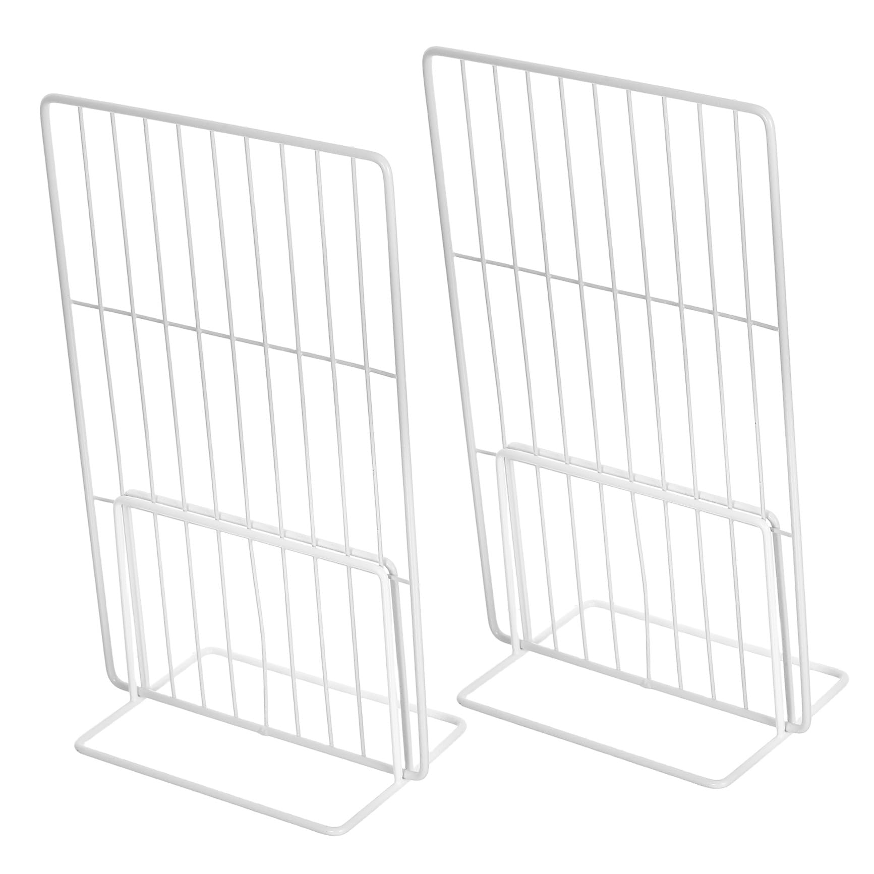 Genérico 2 Piezas Divisor para Congelador de Malla Metálica Separador Resistente de Hierro para Frigorífico Organizador Desmontable para Cocina Supermercado y Hogar