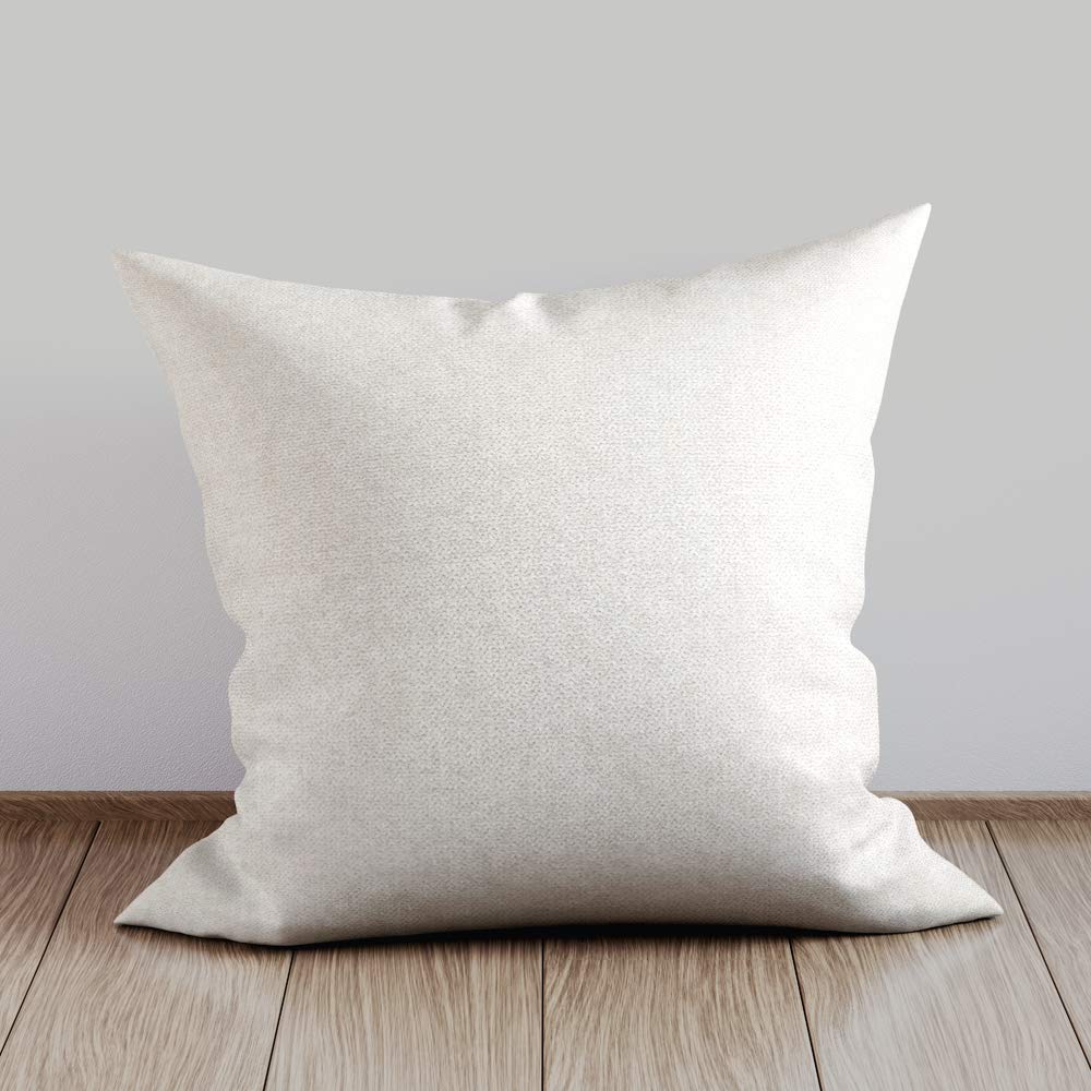 Tessuto Scamosciato Microfibra DESHOME Alessia - 5 Metri, Idrorepellente, Per Divani, Cuscini E Fai Da Te, Bianco - Foto 5