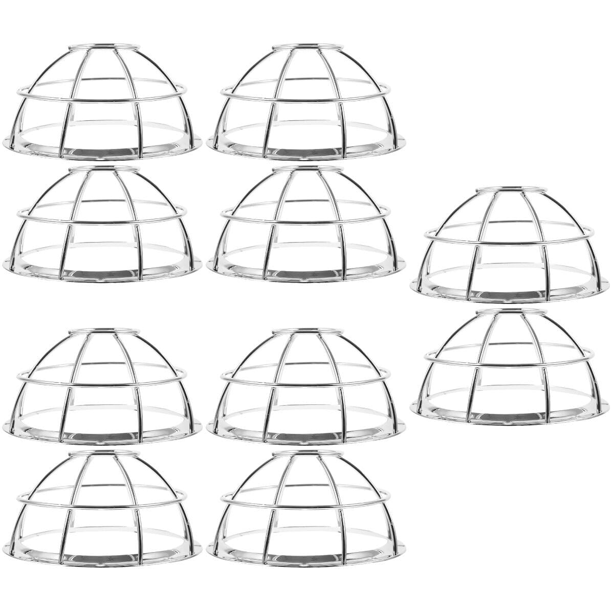 Gatuida 10pièces Couverture De Détecteur Inoxydable pour Capteurs De Fumée Détecteurs Accessoire Indispensable pour Sécurité Et Performance Optimale