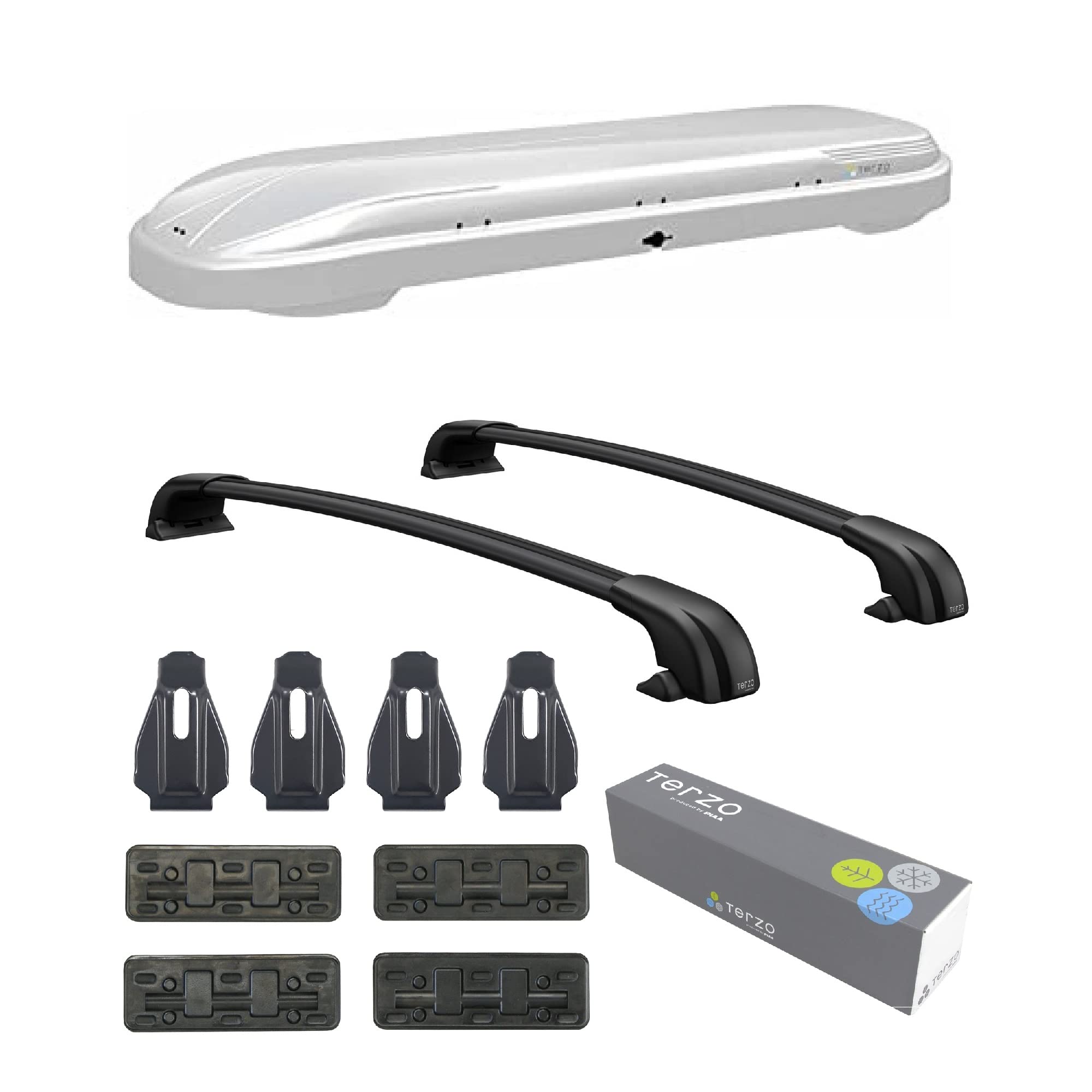 Amazon.co.jp: Terzo テルッツォ (by PIAA) ルーフボックス 280L~350L  