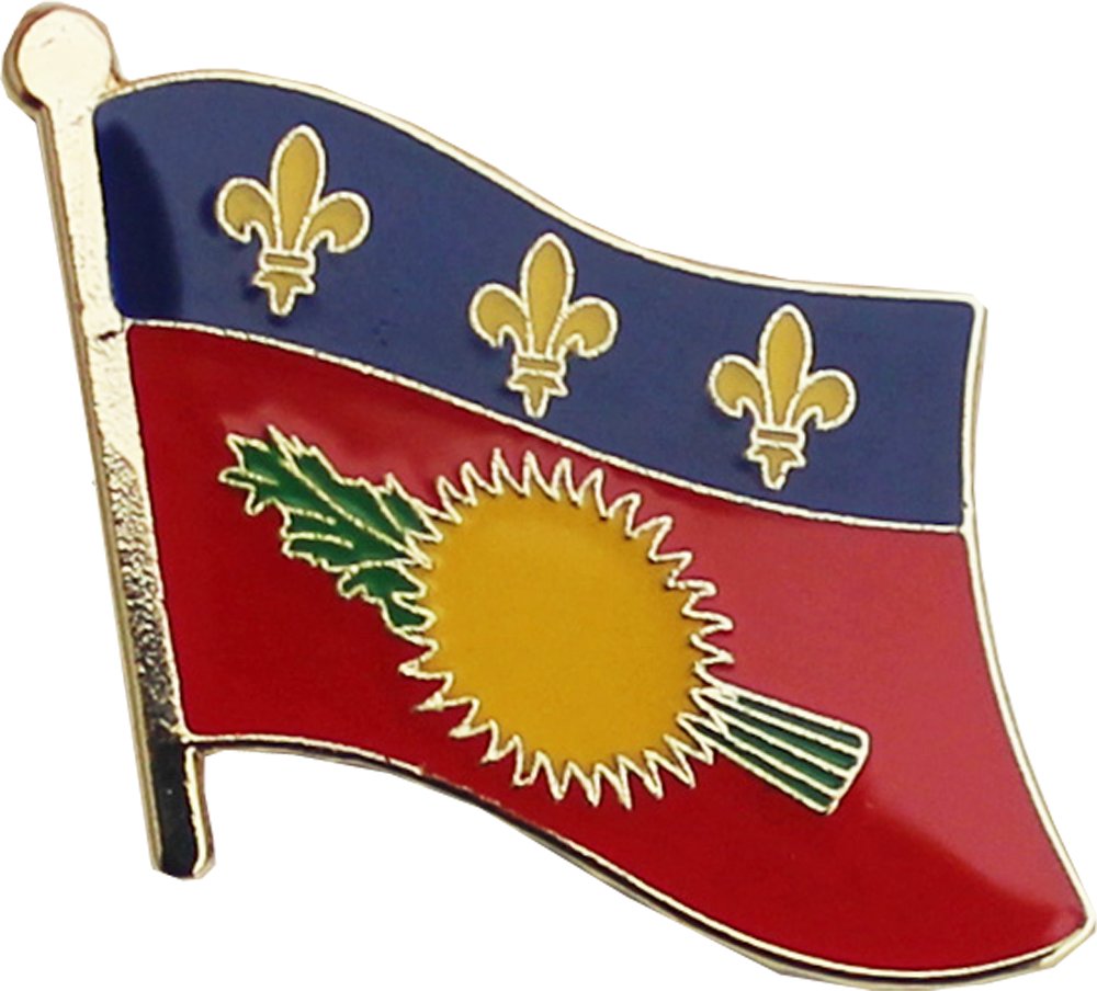 Guadeloupe (Red) - National Lapel Pin