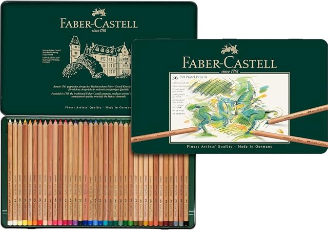Faber-Castell PITT Pastel Pencils Tin Of 36