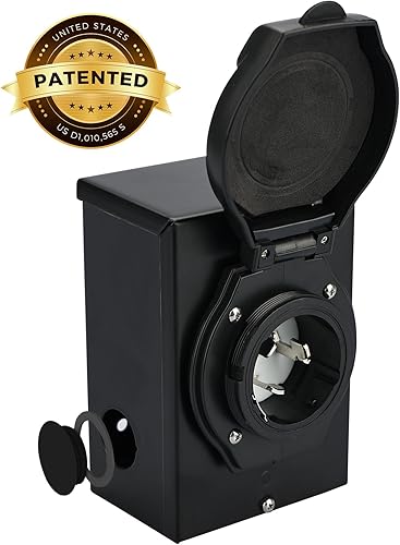 Miniatura 7 de RVGUARD Kit combinado de energía de emergencia, cable generador de 15 pies y 50 amperios y caja de entrada de energía, cable generador NEMA 14-50P a