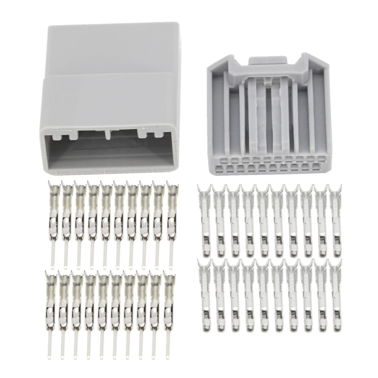 Connettore dell'automobile inguainata da 20 pin DJ7205S-0.7-11/21 20p automobilistico Old CD Plug Part(Male,10 Sets)