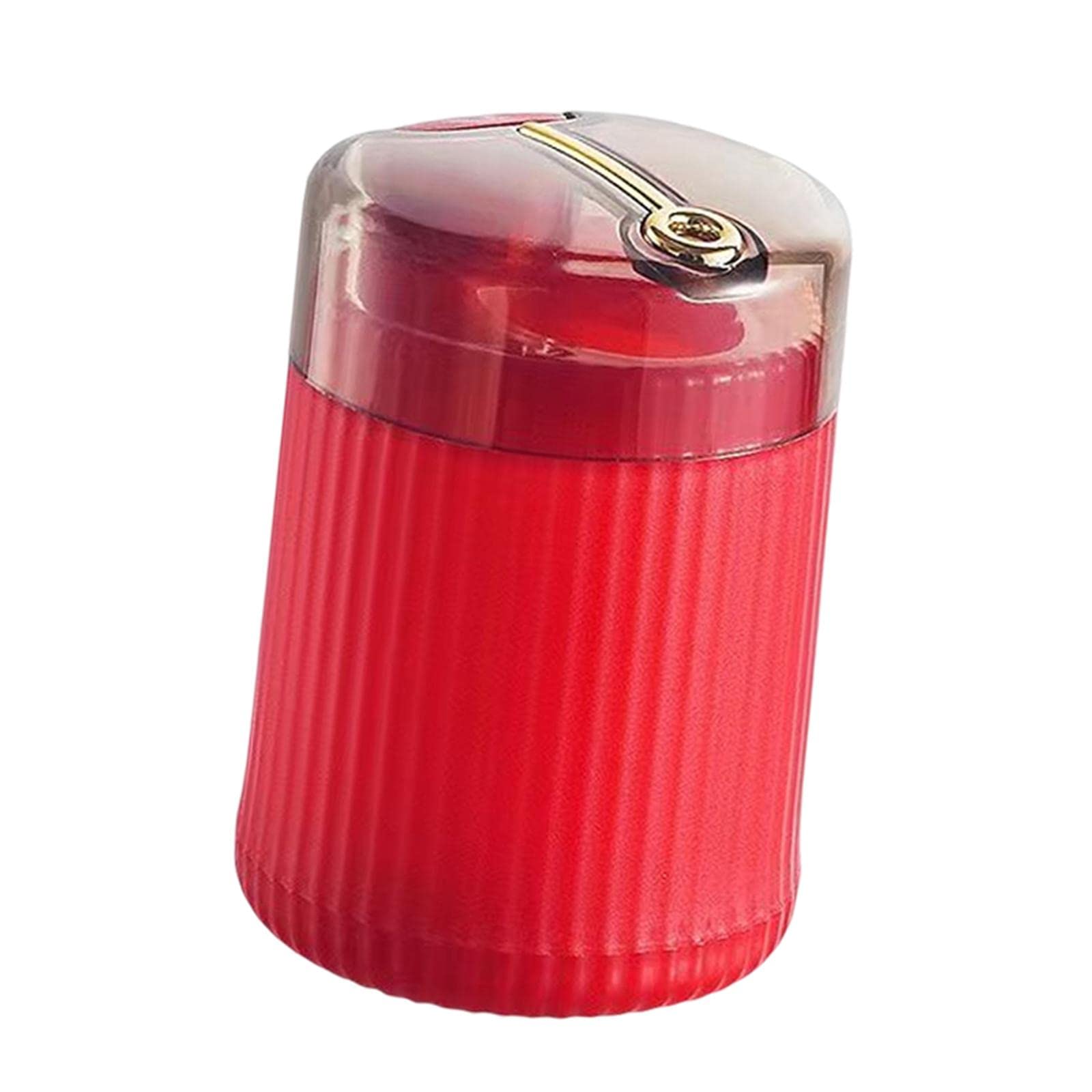 Merishopp Push Type Toothpick Dispenser Toothpick Box for Bars Hotels Decoration Red-image-11