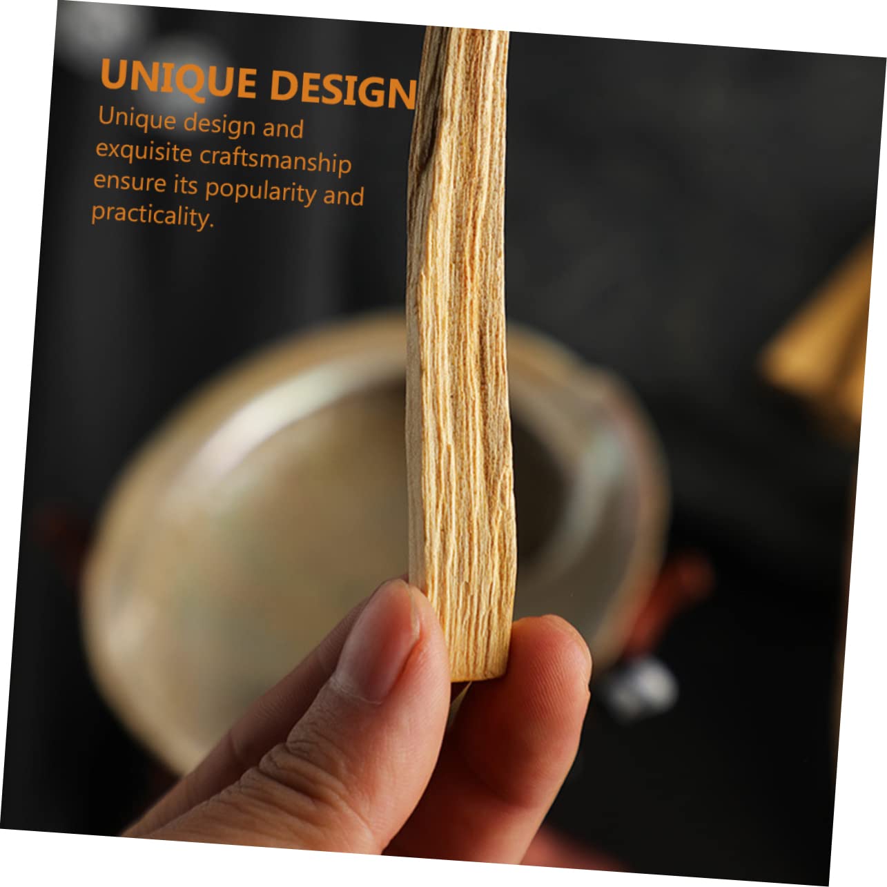 MAGICLULU 10 Pezzi Bastoncino Profumato Antistress Bastoncini Di Incenso Yoga Bastoncino Per Aromaterapia Purificante L'incenso Dell'occidente Incenso Kit Sfumatura Di Legno
