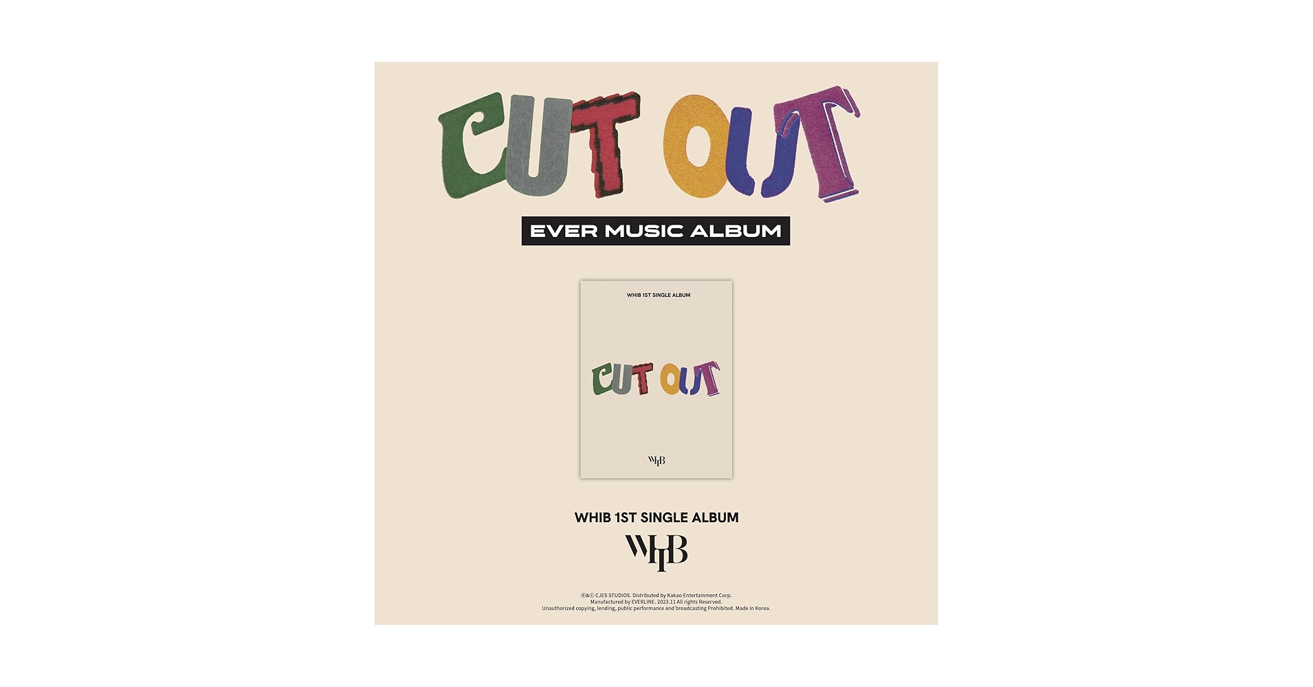 WHIB 1ST SINGLE ALBUM サイン入り WHIB 1ST SINGLE ALBUM サイン入り WHIB 1ST SINGLE ALBUM