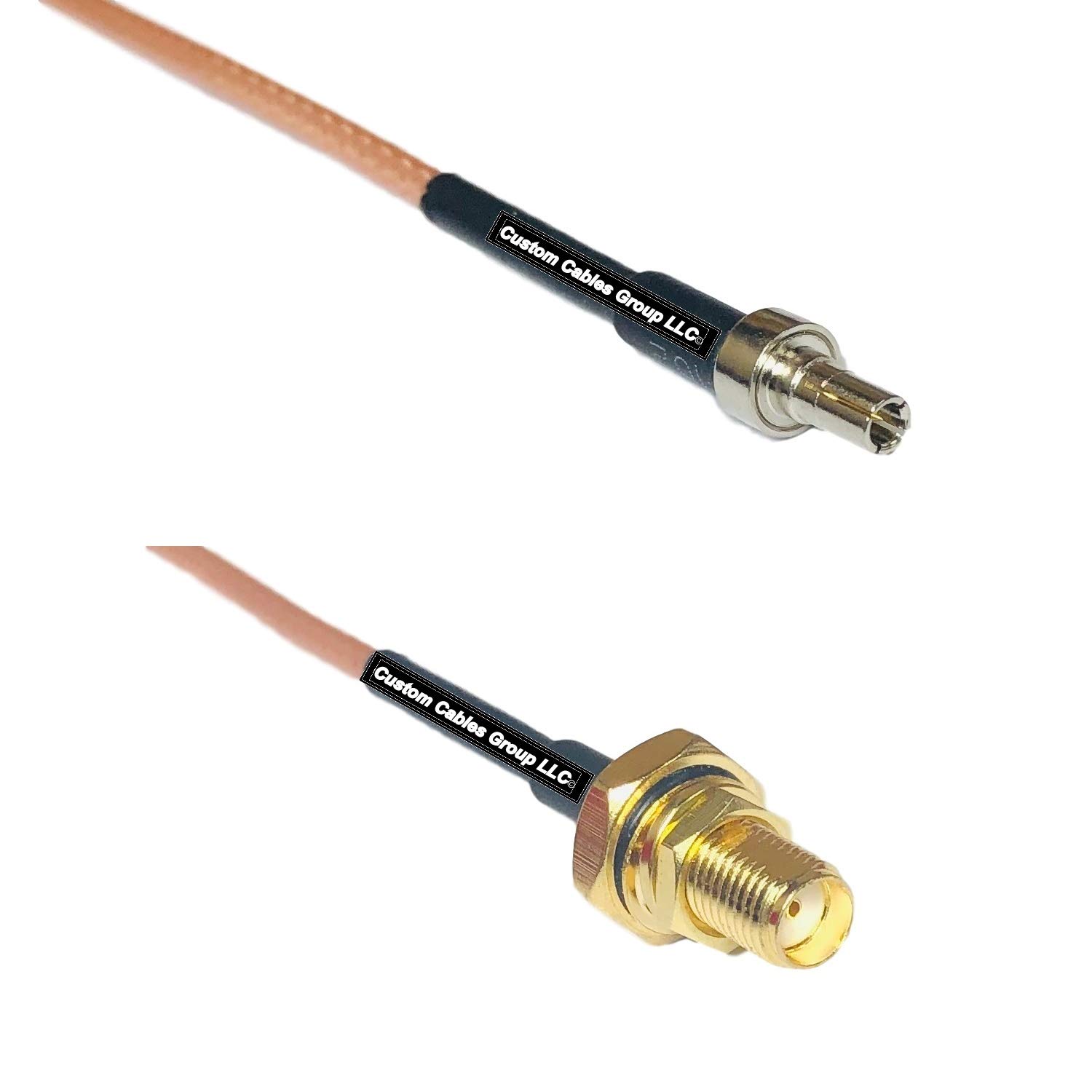 6 feet RG316 CRC9 Male to SMA Female O-Ring RF Pigtail Coaxial Cable