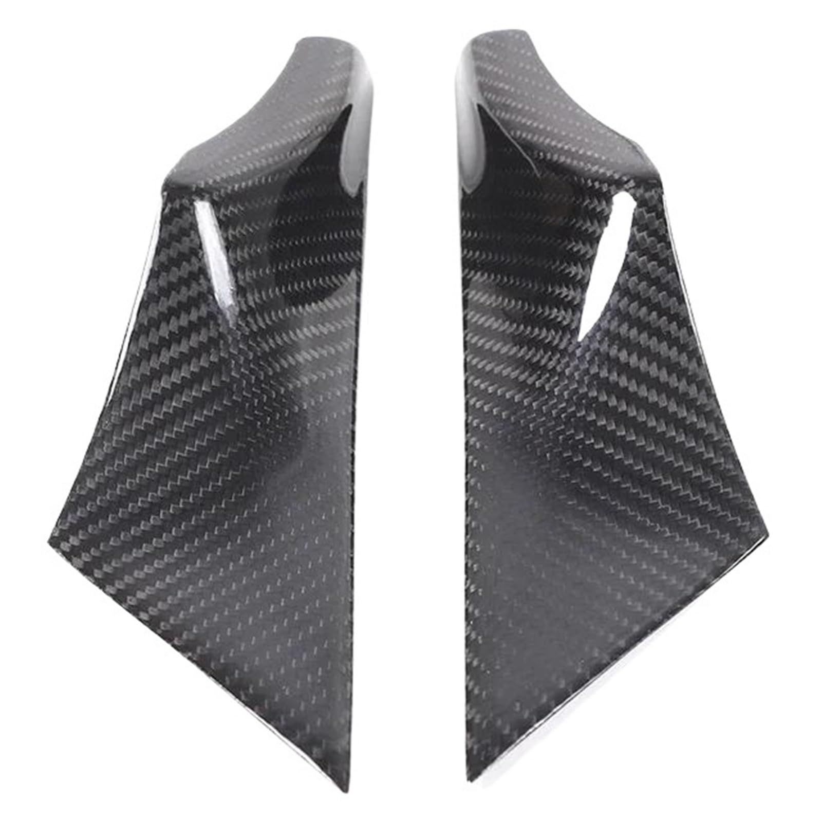 FHCBUTAE Interior Car Handle Carbon Fiber Car Interior Front Door Handle Decorative Cover for 5 Series I5 M60 G60 G68 2024+