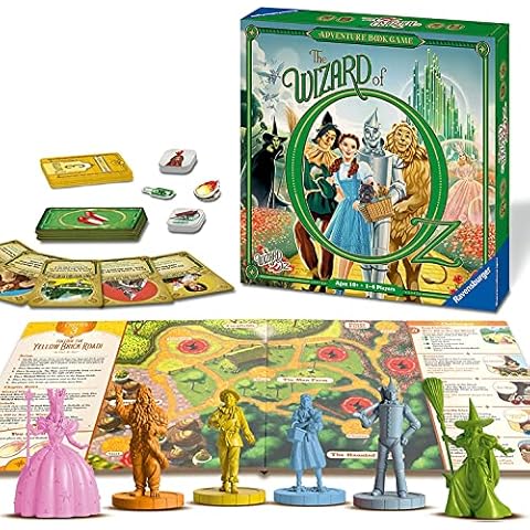 Ravensburger Wizard of Oz Adventure Book Game Cover