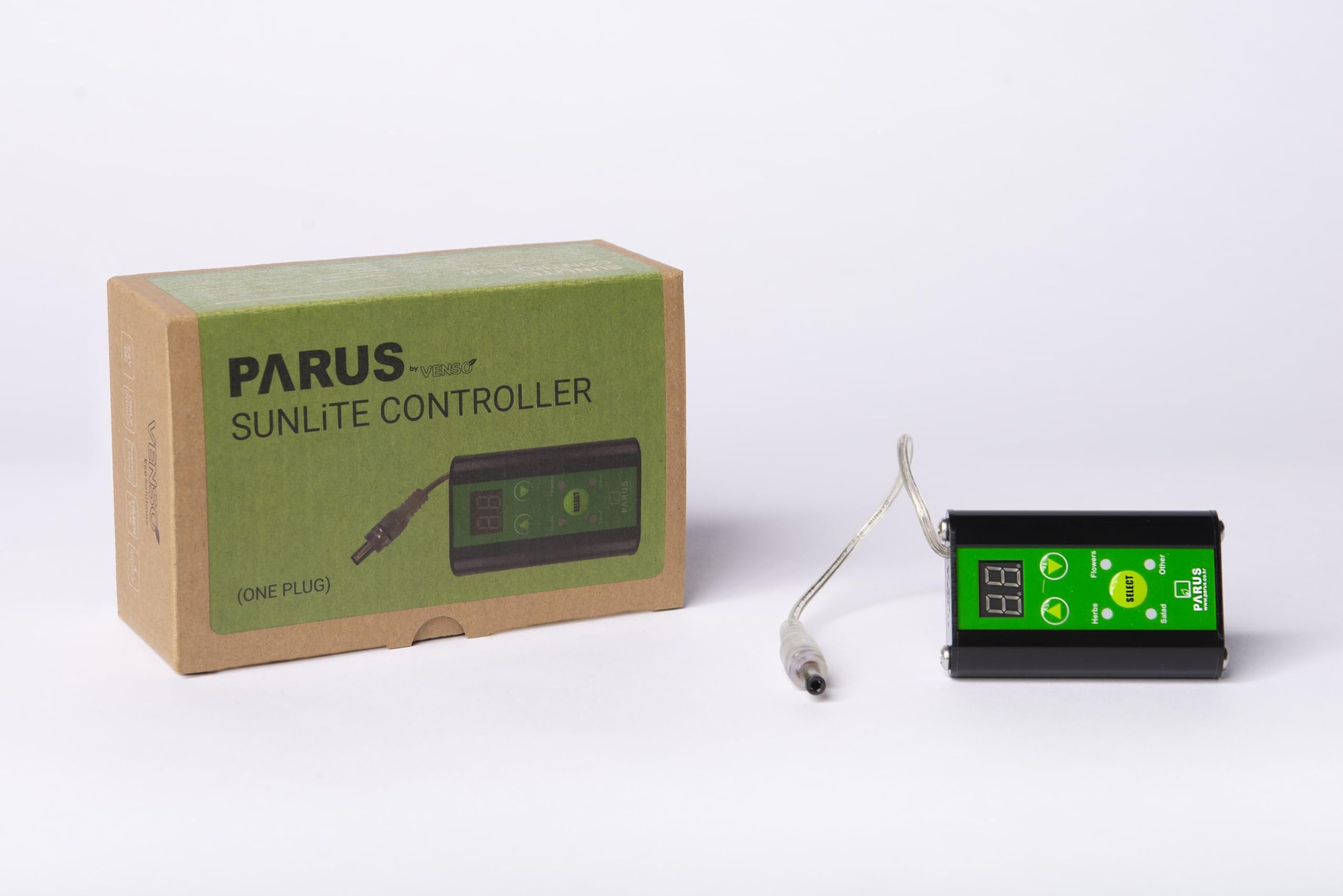 Parus by Venso SUNLiTE Steuergerät 1-fach, LED Wachstumslampe, Grow Light für Zimmerpflanzen und Grünpflanzen