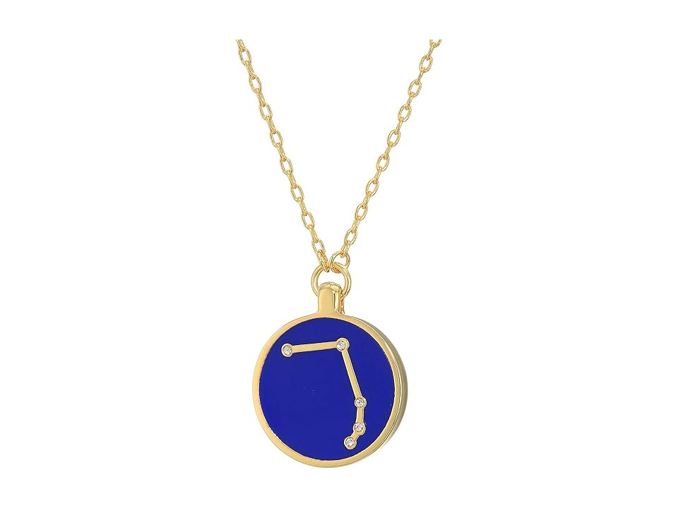 

Vince Camuto Aries Pendant Necklace (Gold/Crystal/Blue) Necklace