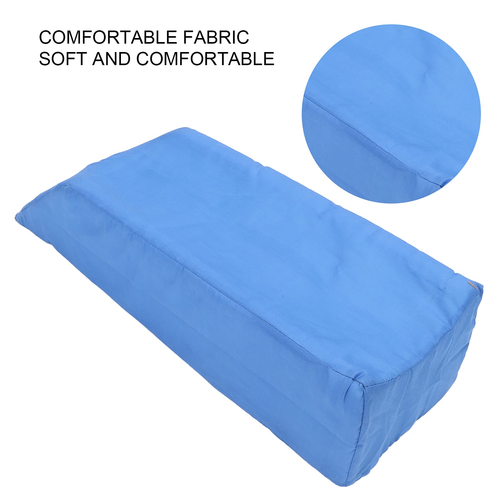 Almohada de Elevación de Piernas para Mayor Comodidad y Apoyo |Material de Esponja Suave, Reduce la Hinchazón y el Dolor para la Posición Elevada de Las Piernas |Ideal para la Recuperación
