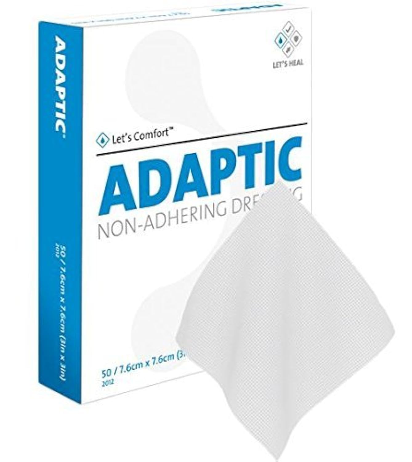 adaptic mesh dressing Adaptic Impregnated Dressing 3 x 8 Inch / Pack of 3