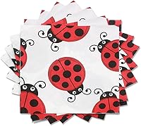 Vista 15 de Servilletas de Copo de Nieve, Servilletas Desechables de Papel para Almuerzo Navideño Decoraciones de Fiesta Temática de Nieve Azul, Servilleta