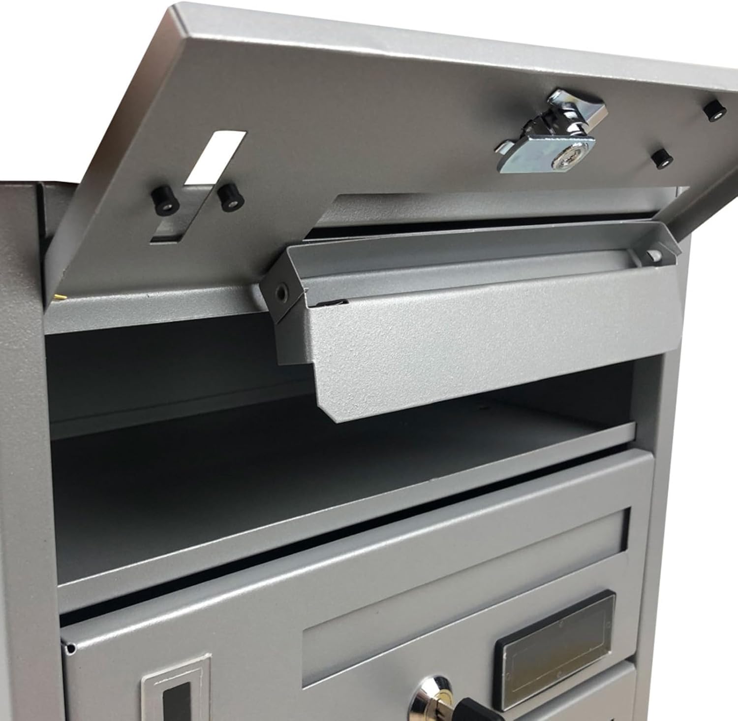 Cassetta Postale Condominiale La Zappa 4 Posti - Made In Italy, Antracite, Modulare - Foto 10