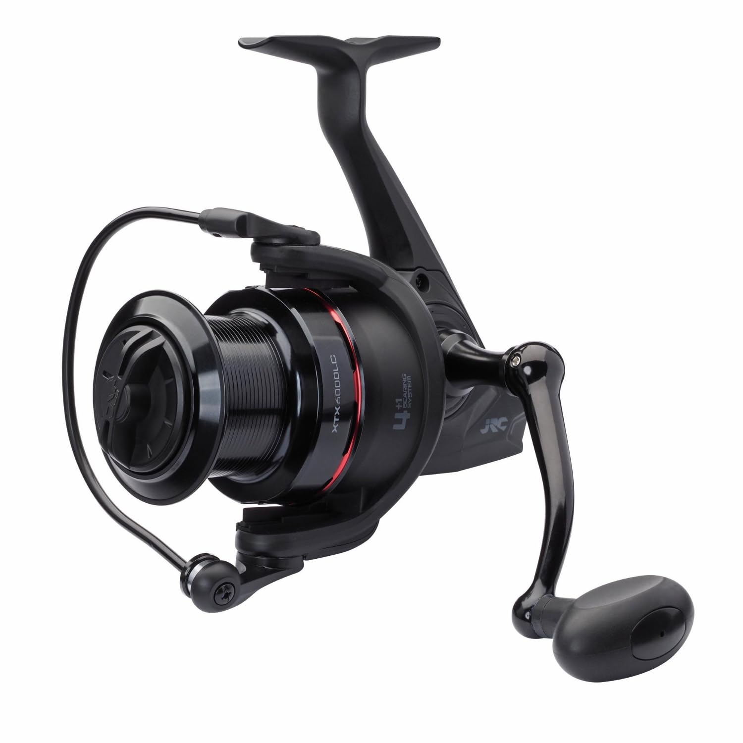 JRC Carrete Pesca XTX, Carretes Spinning, Carrete Big Pit, Unisex, Negro, 10000, Freno Delantero