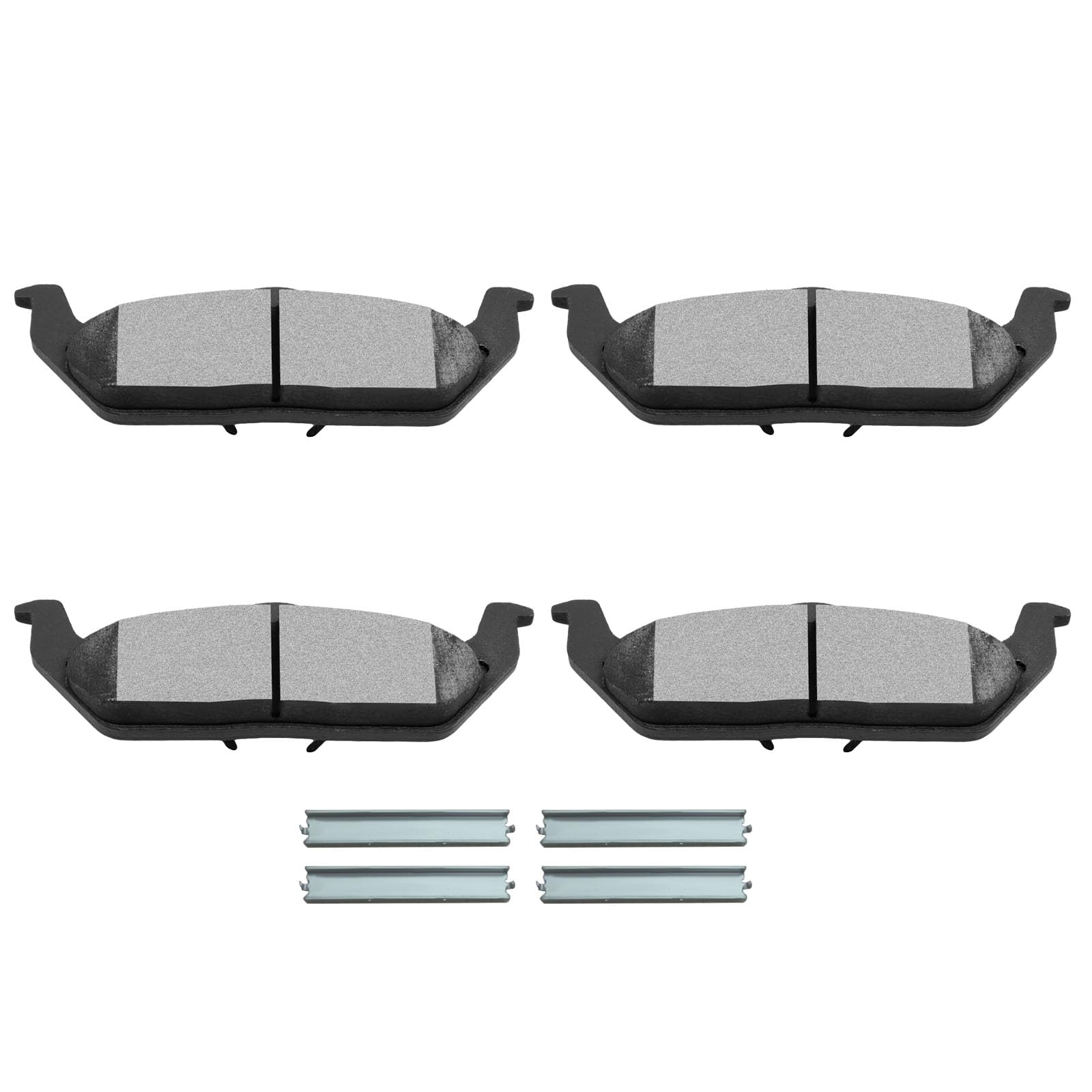 SCITOO D1012 Rear Ceramic Brake Pads Sets Fit For Ford For F-150 2004-2011,For Lincoln Mark LT 2006-2008