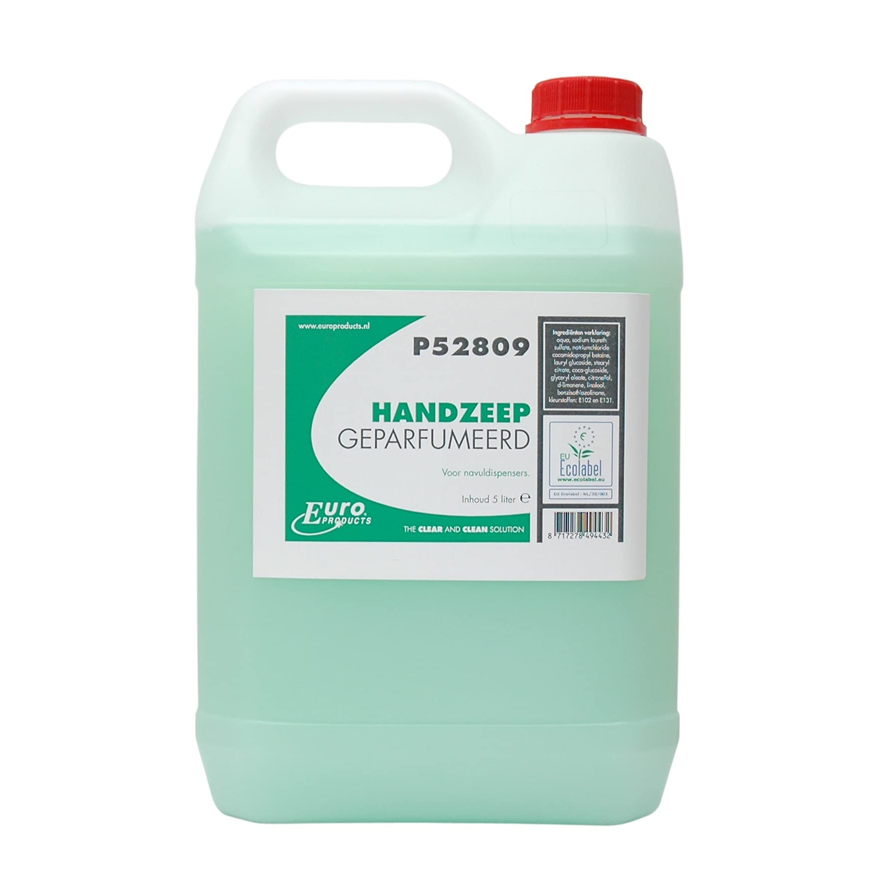 MTS P52809 Euro De Luxe Handseife, Grün, 5L