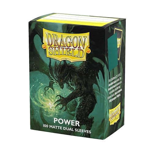 Arcane Tinmen ApS ART15063 Dragon Shield Matte Dual Power (Metallic Green)