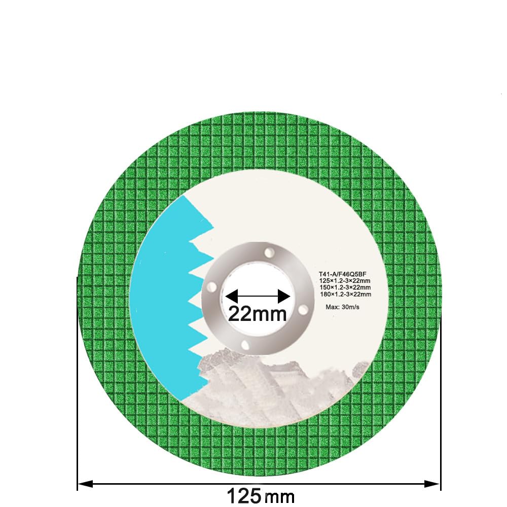 5-calowe 125mm tarcze tnące do metalu, tarcze tnące, tarcze ścierne, tarcze szlifierskie, tarcze szlifierskie kątowe, 3-60 szt., 10 szt.