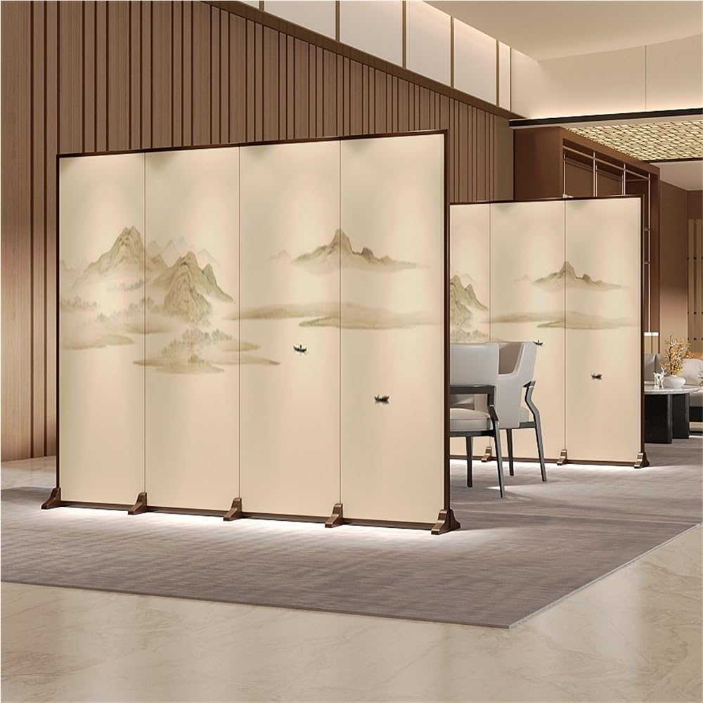 Room dividers Paravent Simple sur Pied for décoration de Maison, Salon, Porche, Bureau, Mur Fond, Pliable