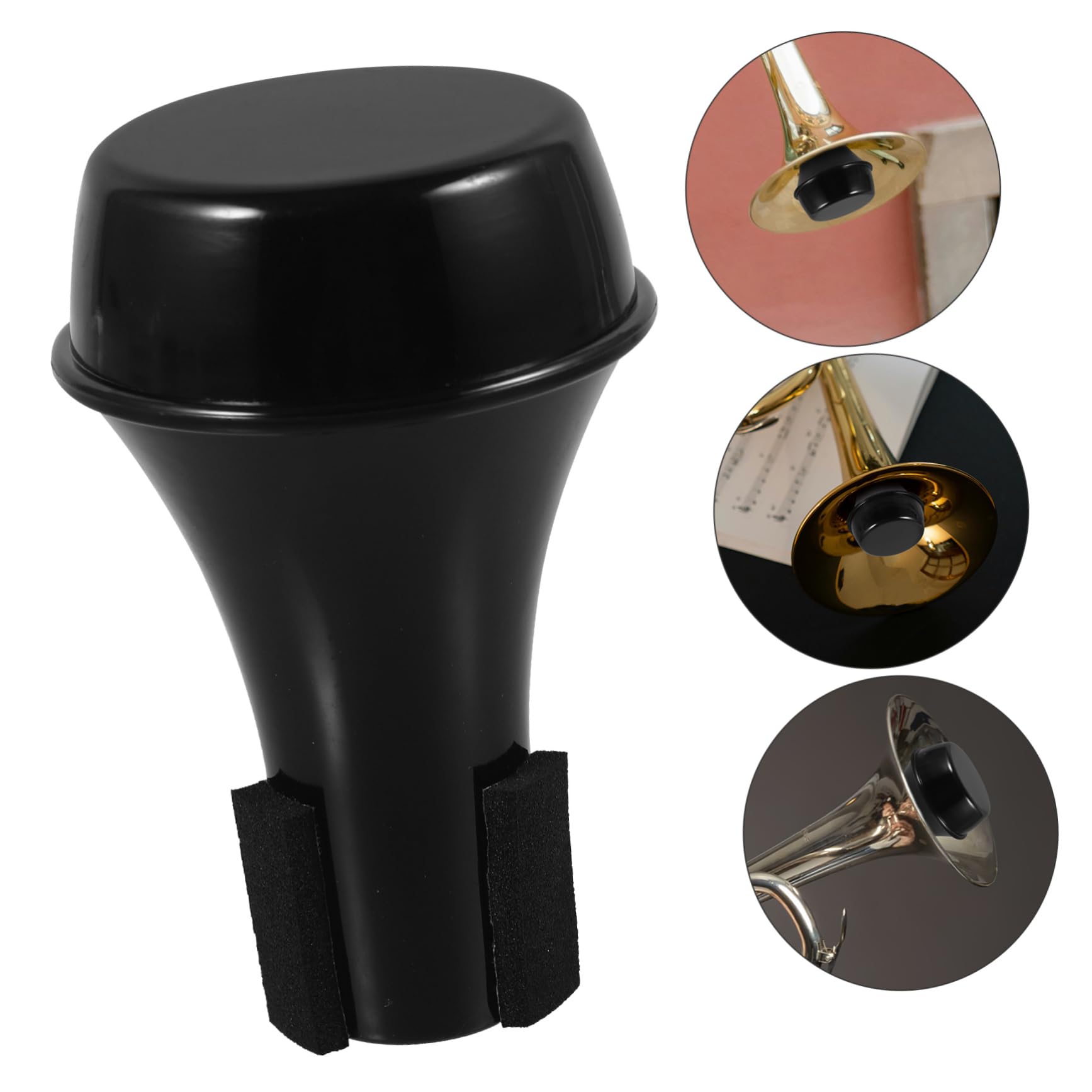 ifundom Home Practice Trumpet Mute Trumpet Accessories Noise- Plastic Mute Versatile for Multiple Brands